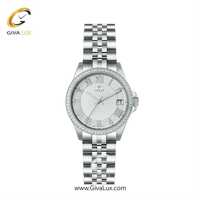 ساعت مچی اورجینال زنانه ویولت VIOLET نقره ای | نقره ای| نقره ای| کد رفرنس 0561 | 0576